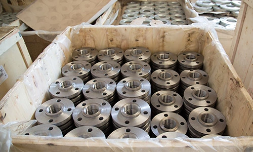 steel box of flanges